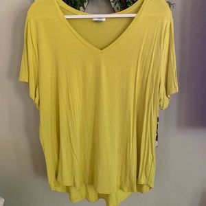 Old navy oversized striped top size xl nwot